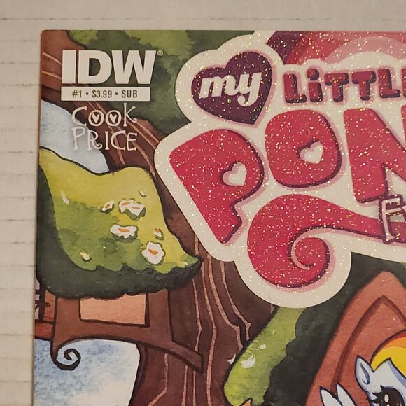 My Little Pony: Friendship is Magic #1SUB (2012) IDW, Jill Thompson Cvr, NM - Picture 3 of 12